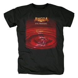 Camiseta con estampado de mallas Angra de Brasil Metal Graphic Tees