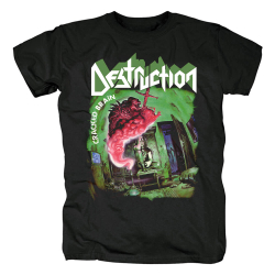 Destruction Band Thrash Anthems Tee Shirts Metal T-Shirt - Visual