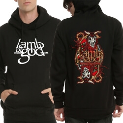 Cooles Lamm des Gott-Schwermetallmit kapuze Sweatshirt