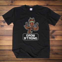 Cute Groot T-shirt Garden Of The Galaxy Character Tee Shirt
