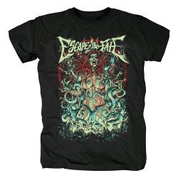 Escape o t-shirt do destino Rocha do crânio do hard rock Camisetas
