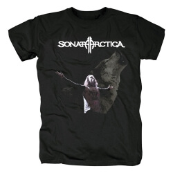 フィンランドメタルロックグラフィックティーソナタアークティカTシャツ