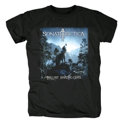 フィンランドロックバンドティー素晴らしいソナタアークティカTシャツ