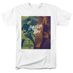 Green Day Tee Shirts Ons T-shirt met punkband