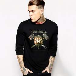 Hammer Fall Long Sleeve T-Shirt untuk Pria
