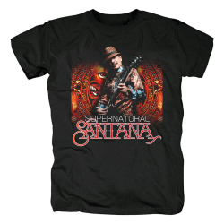 Hard Rock Tees Κλασική μπλούζα Santana