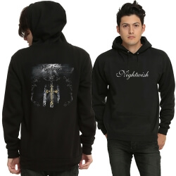 Heavy Metal Nightwish Band เสื้อกันหนาวหมวกสวมเป๋าปะหน้า