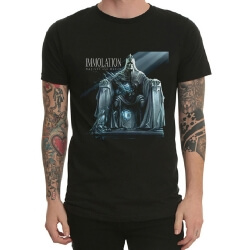 Immolation Rock Band Tshirt Black Heavy Metal Tee