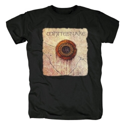 Metal Kaya Grafik Tee Whitesnake Band Tişört
