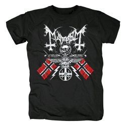 T-shirt legal da rocha do metal de Noruega T-shirt fresco do desordem
