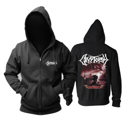Personalisierte Kryptopsie Nce war nicht Hoody Metal Music Band Hoodie