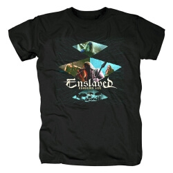 Personaliserede Enslaved Roadburn Live T-shirt Sort metal skjorter