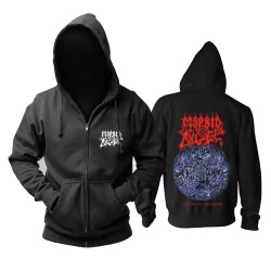 Felpa con cappuccio Rock in metallo personalizzata Morbid Angel Hoody Us