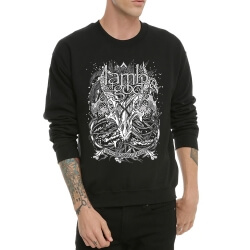 Personlig Lamb of God Hoodie Crew Neck Sweatshirt