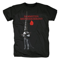T-Shirt in metallo di qualità Mein Herz Brennt Tees Germany