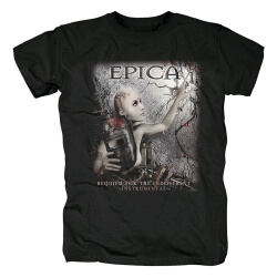 Kvalitné holandské tričko Epica Band Punk Rock Shirts