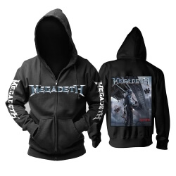 Sweat shirt Metal de qualité United States Megadeth à capuche en métal