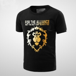 Camiseta WOW Alliance Lion de calidad