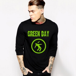 Rock Music Team Green Day Long Sleeve Tshirt