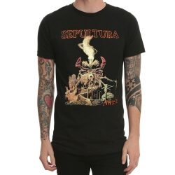 Sepultura brazílskejHeavy Metal Rock T-Shirt