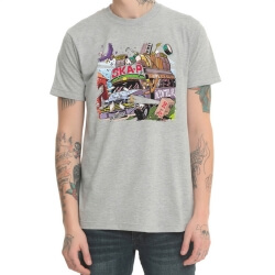 Ska-P Band hudba Metal Rock Tee Shirt
