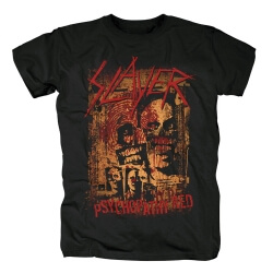 Slayer Psikopati Kırmızı Tees Bize Metal Tişört