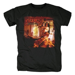 İspanya Metal Tees Boğulmuş Gorespattered İntihar Tişört