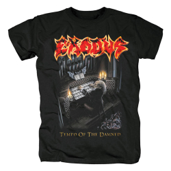Exodus Pleasures Of The Flesh Tshirts Uk Metal Band T-Shirt