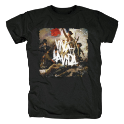Coldplay Mylo Xyloto TshirtsイギリスロックバンドTシャツ - Visual
