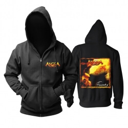 Unique Angra Arising Thunder Hooded Sweatshirts Brazil Metal Music Hoodie
