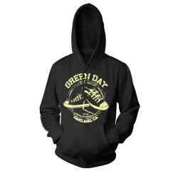 Sudadera con capucha del día verde de Estados Unidos Punk Rock Band Sweat Shirt