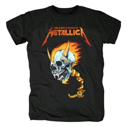 T-Shirt unica Metallica di Te Metal Rock Band Tees