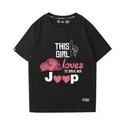 T-shirt Jeep Wrangler di qualità t-shirt per auto
