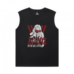 Hot Topic Anime Košele Darling V Franxx Bez rukávov Košele Pánske