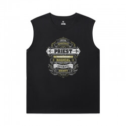 WOW Camiseta clássica Blizzard Mens T Shirt Sem Mangas