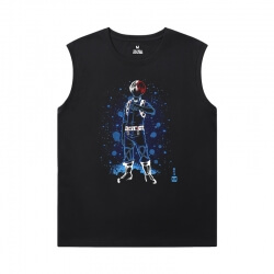 My Hero Academia Mens T Shirt Without Sleeves Japanese Anime Quality Tees