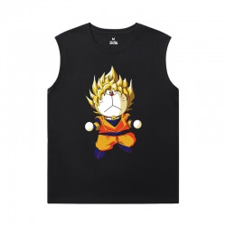 Doraemon Herre ærmeløs T-shirts Bomuldsskjorte