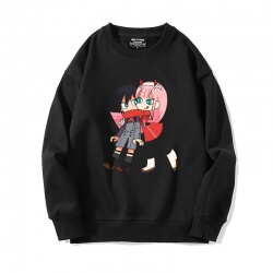 Kochanie w bluzy Franxx Sweter Crewneck
