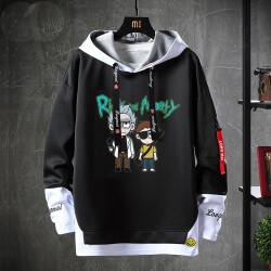 Rick og Morty Hoodie Cool Sweatshirts