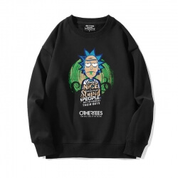Rick og Morty Sweatshirt sort sweater