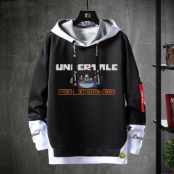 Sudadera Undertale XXL molesto perro cráneo suéter