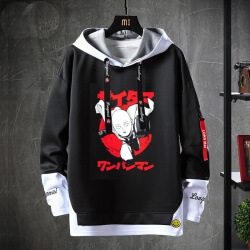 Sıcak Konu Anime One Punch Man Tops Cool Sweatshirt