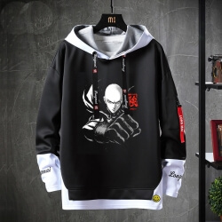 Jeden Punch Man Mikina Hot Téma Anime XXL Kabát