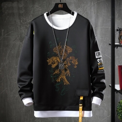 World Warcraft Sweatshirts Black Hoodie