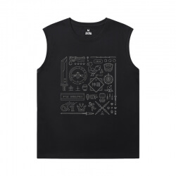 Final Fantasy T-Shirt Hot Topic Mens T Shirt Nếu không có tay áo